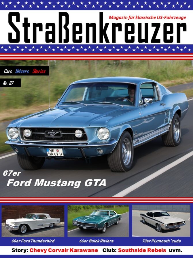 strassenkreuzer-magazin cover nr. 7 ford mustang